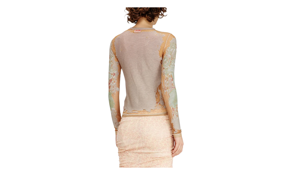 Diesel T-Gabry Long-Sleeve Top WMNS "Multicolor" A23515 0SIBV 7GJA