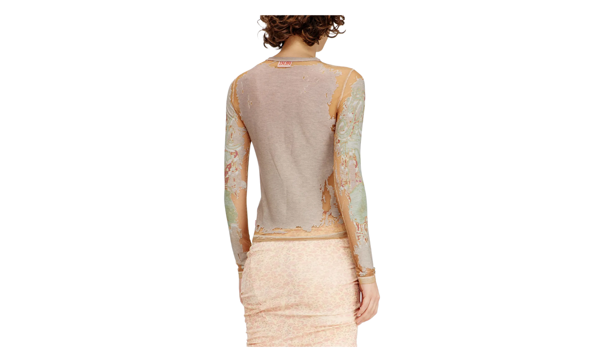 Diesel T-Gabry Long-Sleeve Top WMNS "Multicolor" A23515 0SIBV 7GJA