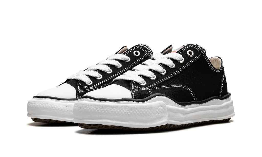 Maison Mihara Yasuhiro Peterson OG Sole Canvas Low "BLACK" A01FW702 BLK