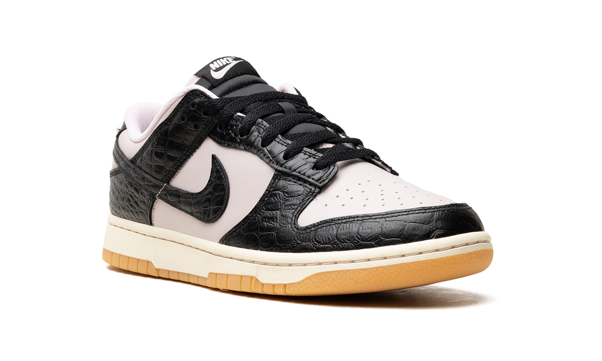 Nike Dunk Low "Black Platinum Violet Croc" HF9191 001