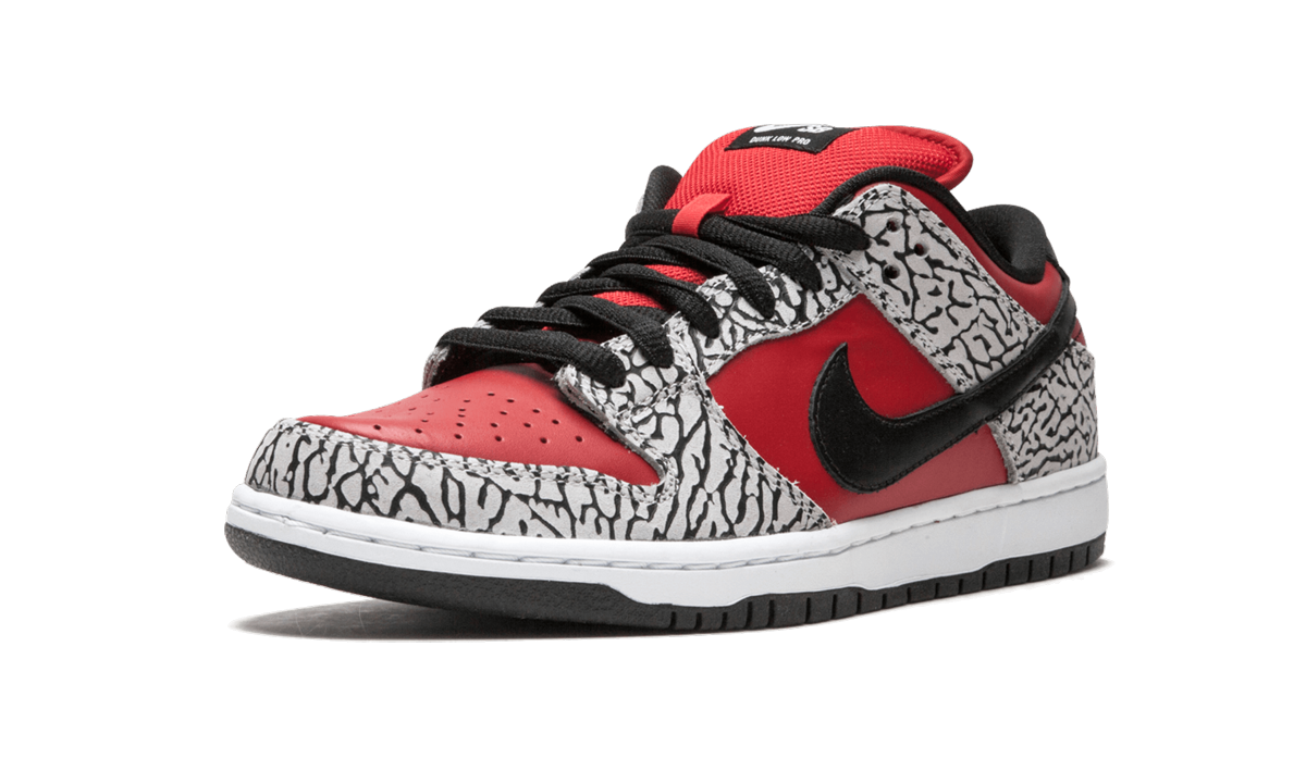 Nike SB Dunk Low Premium "Supreme - Red Cement" 313170 600