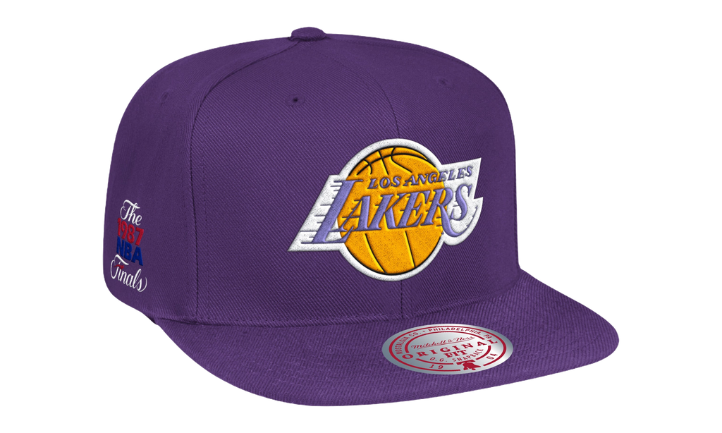 Mitchell & Ness NBA Finals Patch HWC Snapback "Los Angeles Lakers" 20006 LALPURP