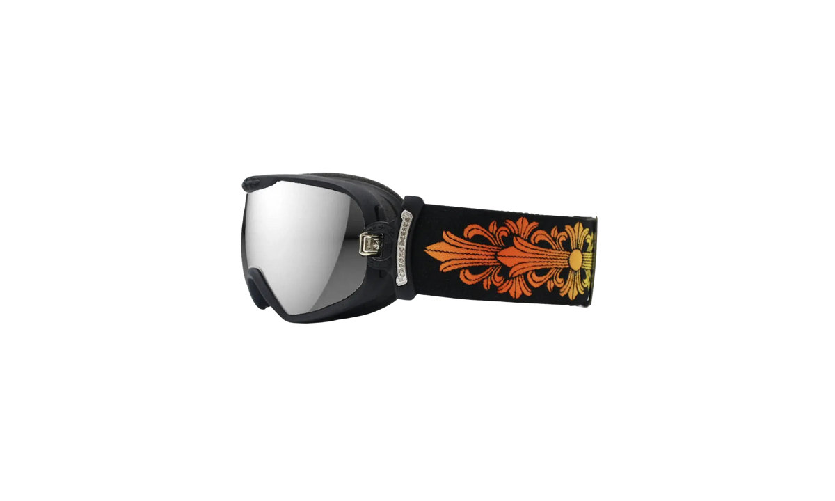 CHROME HEARTS Gradient Ski Goggles "Black / Orange" CHRM0614
