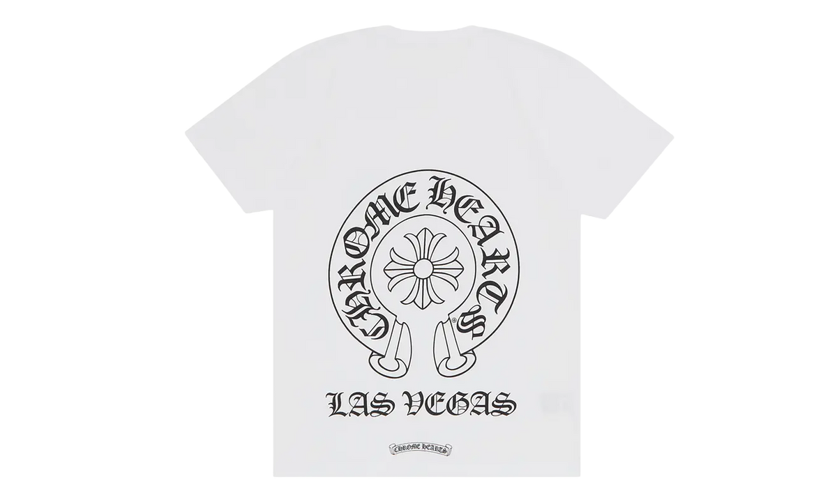 Chrome Hearts Las Vegas Exclusive Horseshoe T-Shirt "White" CHRM0835