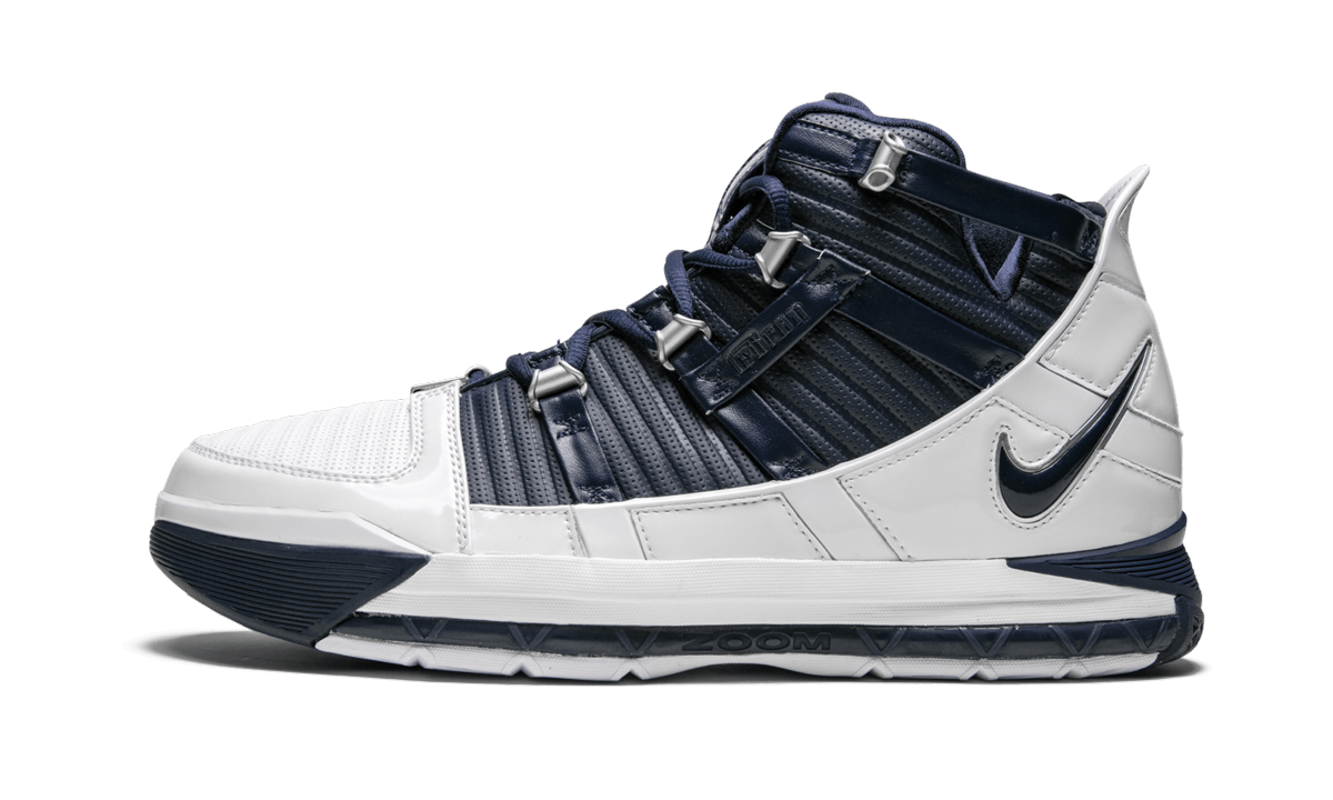 Nike Zoom Lebron 3 QS "White/Navy" AO2434 103