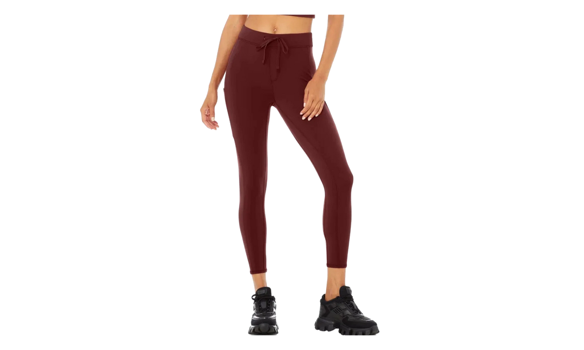78 High-Waist Checkpoint Leggings WMNS "Cranberry" ALO26
