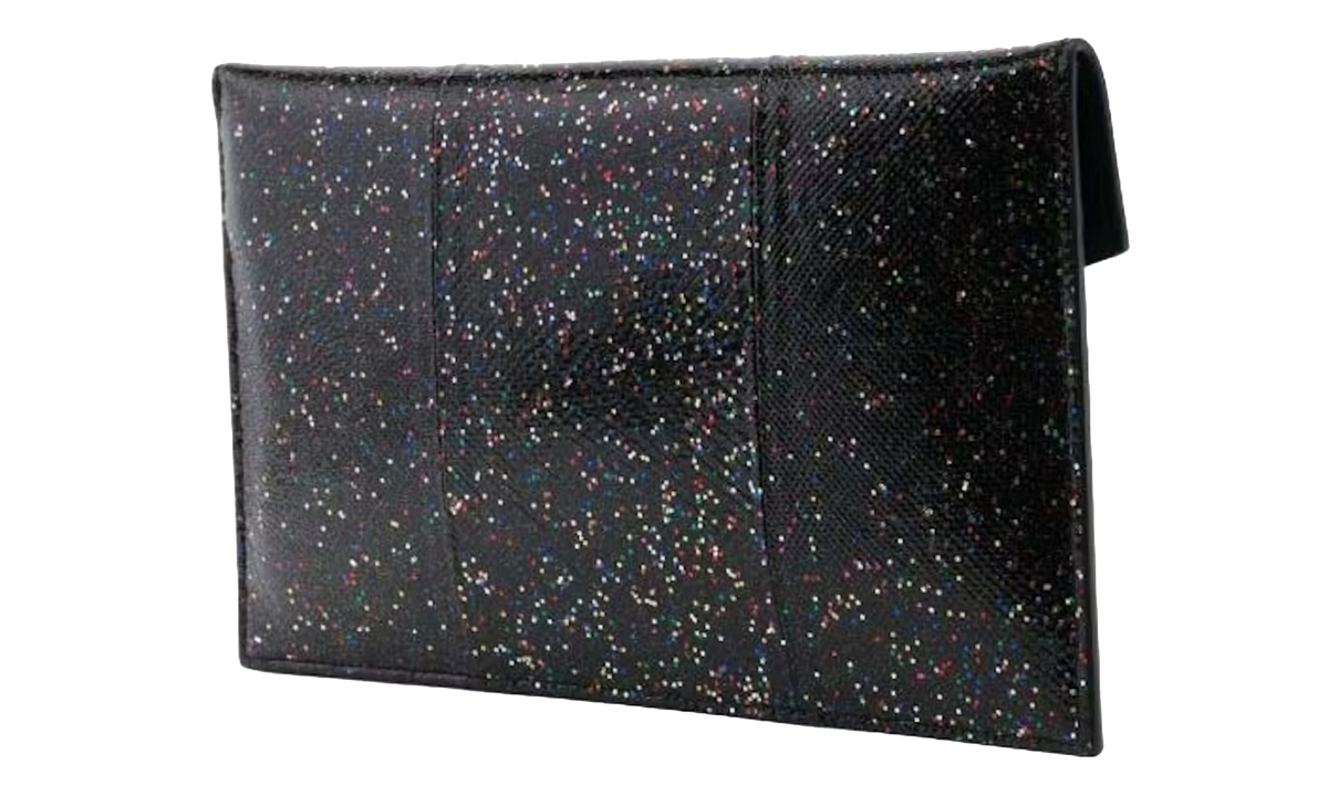 Palm Angels Palm Beach Night Out Clutch Bag "Glitter" PWNM002F22LEA0021076