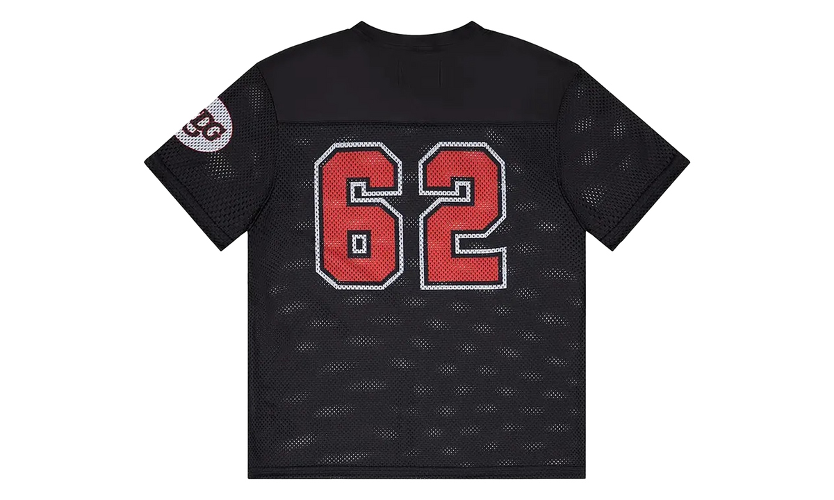 DENIM TEARS Rolling Stones Football Jersey "Black" DT996