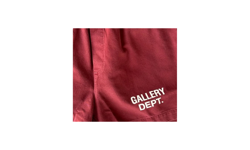 Gallery Dept Logo Zuma Shorts "Red / White" QV0CELVT