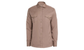BRUNELLO CUCINELLI Silk Western Style Shirt WMNS "Sand" BRUN356