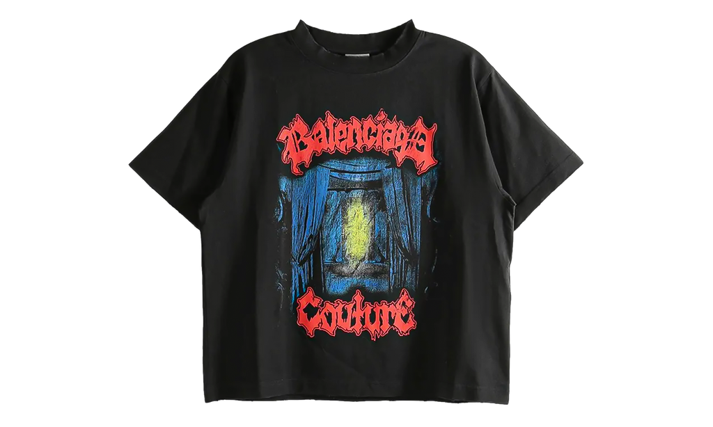 Balenciaga Medium Fit T-Shirt WMNS "Black" 850990 TUVD5 1000
