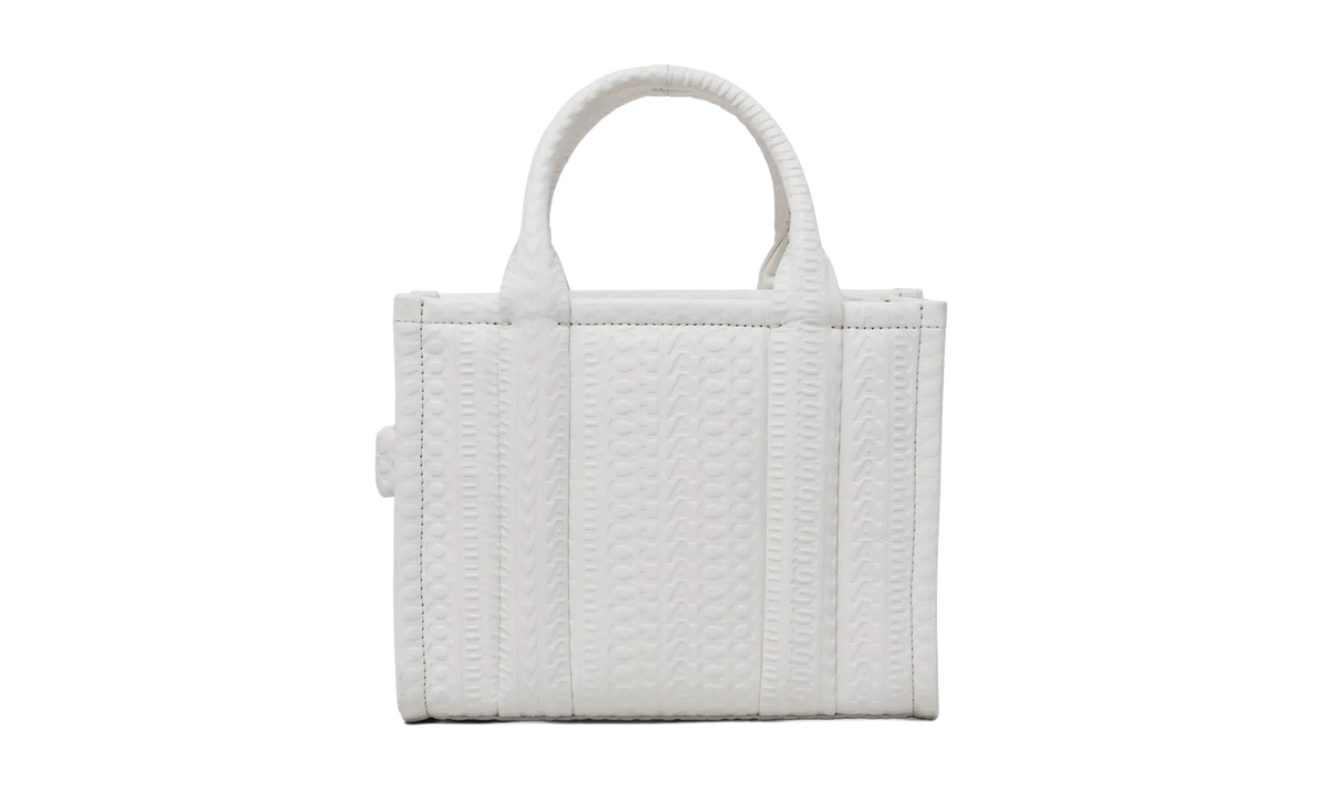 Marc Jacobs Dtm Monogram Leather Small Tote Bag "WHITE" 2R3HTT096H02-100