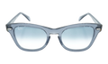 Rayban Square Sunglasses "POLISHED TRANSPARENT GREY" RB0707SF-6641-3F_53