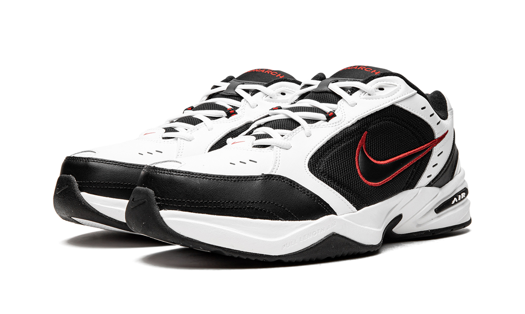 Nike Air Monarch 4 "White / Black / Red" 416355 101
