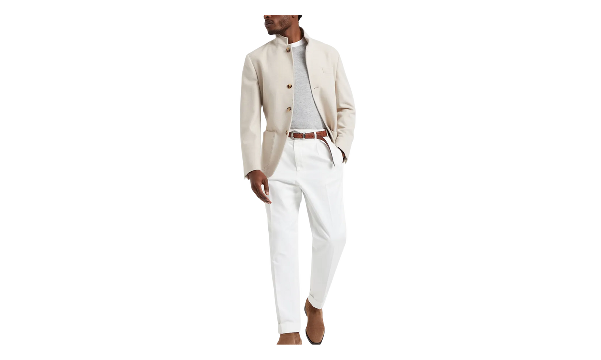 BRUNELLO CUCINELLI Sweater "Pebble/Sand" M2Q00100Y_CK773