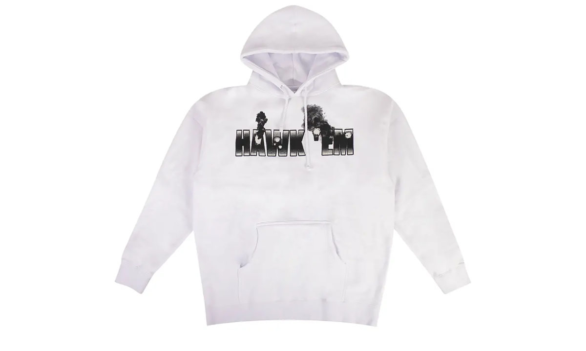 Vlone Hawk Em' Hoodie "Pop Smoke - White" NAITG9FS9