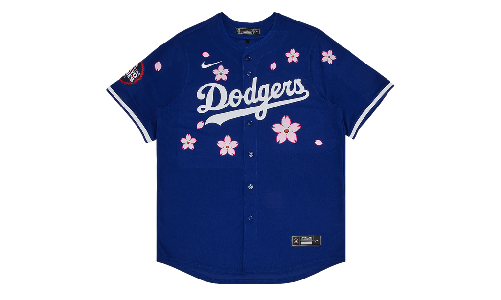 Nike MLB World Tour Tokyo Series 2025 Dodgers Tokyo Away Jersey "Takashi Murakami Blue" LM25 LDA2 MUA XEP BLUE