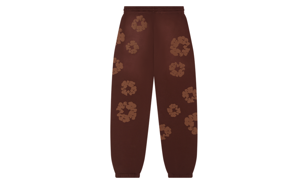 Denim Tears Mono Cotton Wreath Sweatpants "Brown" DT102