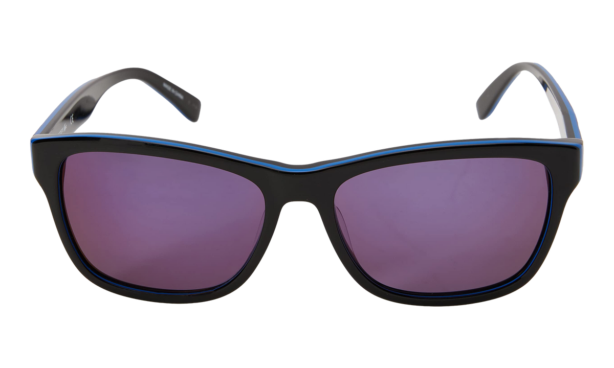 Lacoste Rectangle Sunglasses "Shiny Black" L683S-006