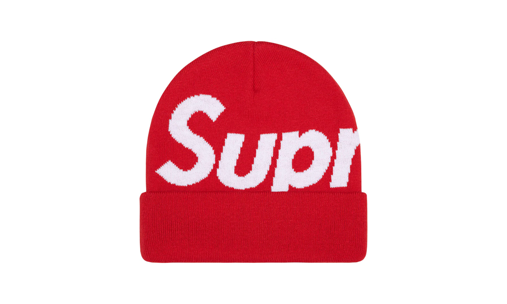 Supreme Big Logo Beanie "FW25 - Red" SU26853
