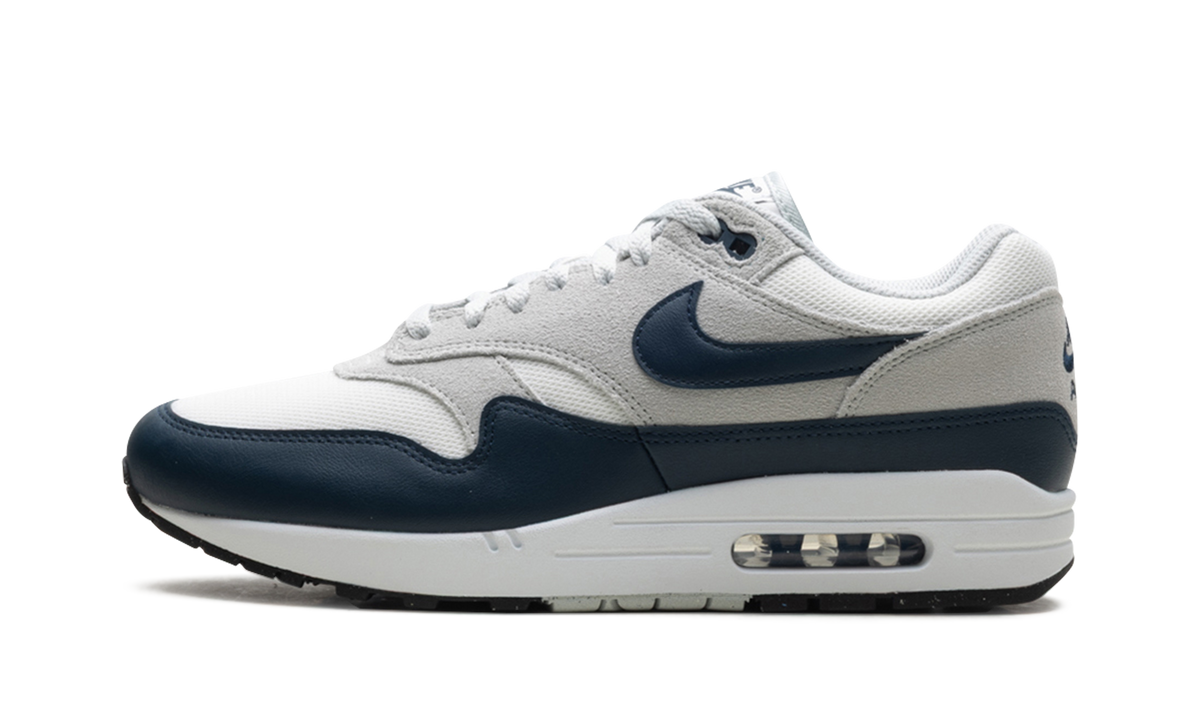 Nike AIR MAX 1 ESSENTIAL "Summit White/Armory Navy-Light Silver" FZ5808 103