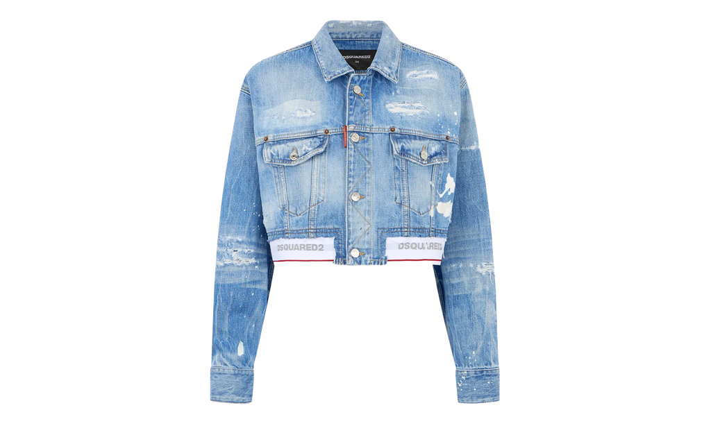Dsquared2 Boxy Jean Jacket WMNS "Light Wash" S72AM1132D30038470
