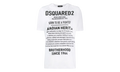 Dsquared2 Canadian Heritage Print Cotton T-Shirt "White" S75GD0033-S22844-100