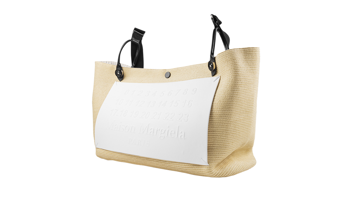 Maison Margiela Logo Patch Tote Bag "Natural" SB1WC0007P5391 H9678 278