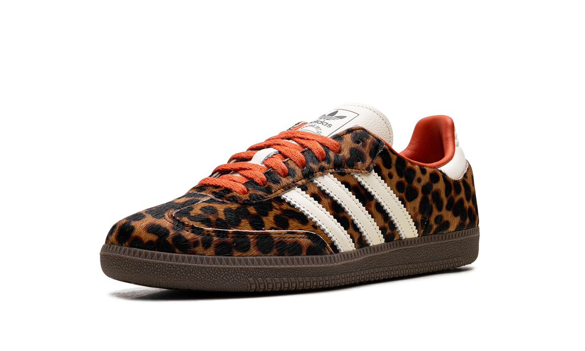 Adidas Samba OG WMNS "Leopard / Cream Orange" JI2734