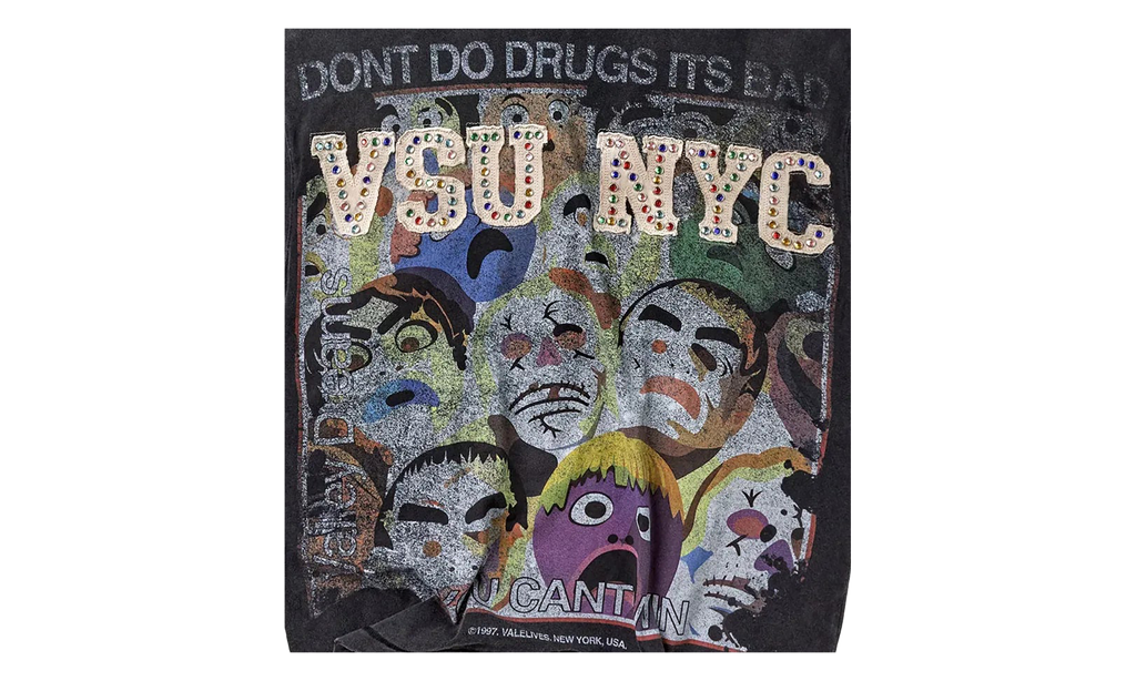 Vale No Drugs Tank Top "Black" VAL362