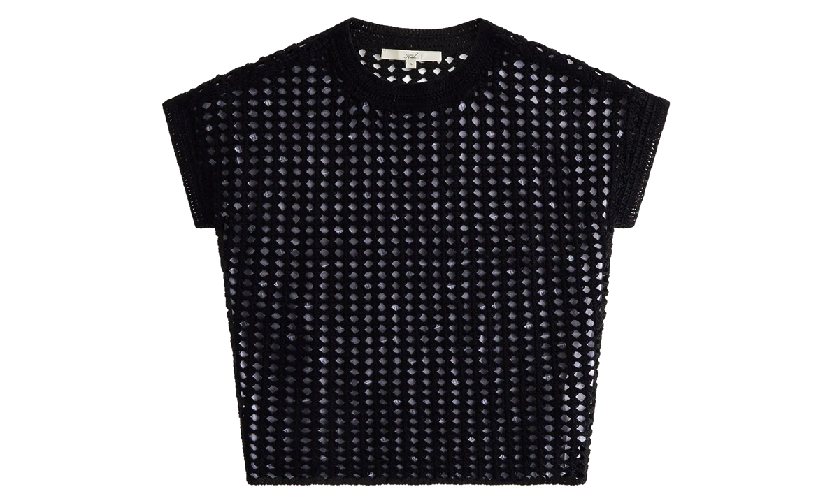 Kith Rhea Knit T-Shirt WMNS "Black" KHW030533 001