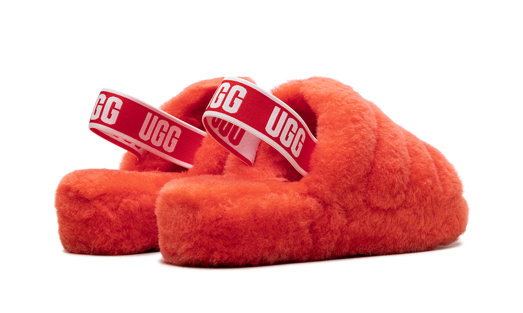 Ugg Fluff Yeah Slide WMNS "Red Currant" 1095119 RCRR