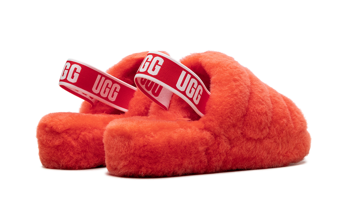 Ugg Fluff Yeah Slide WMNS "Red Currant" 1095119 RCRR
