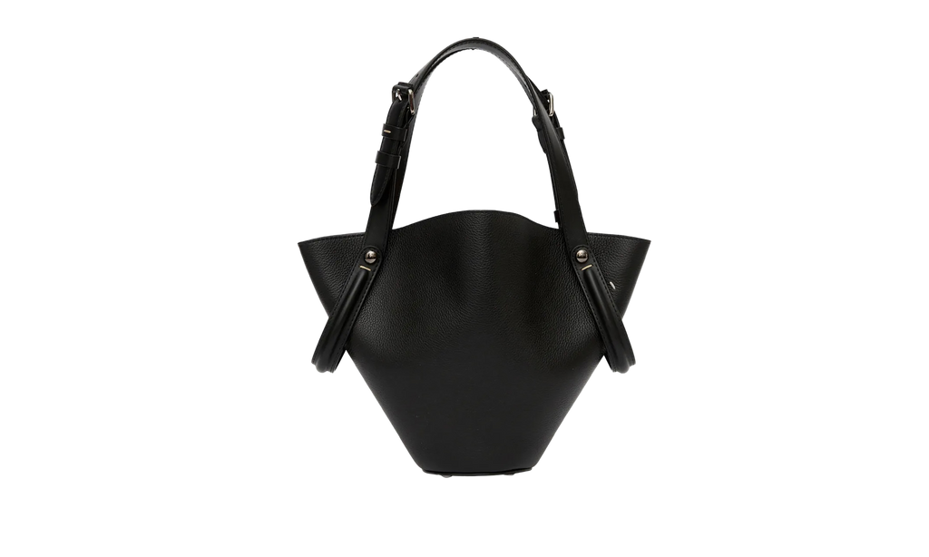 Maison Margiela Dress-Age Small Leather Handbag "Black / Orange" SB1WG0093 P7268 HB317