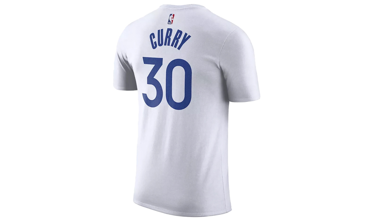 Nike NBA Golden State Warriors Curry Statement Tee "White" 870774 102