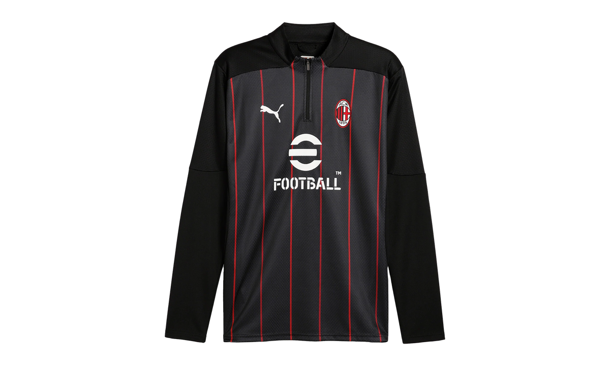 Puma ACM PREMATCH 1/4 ZIP TOP "Black" 779345 07