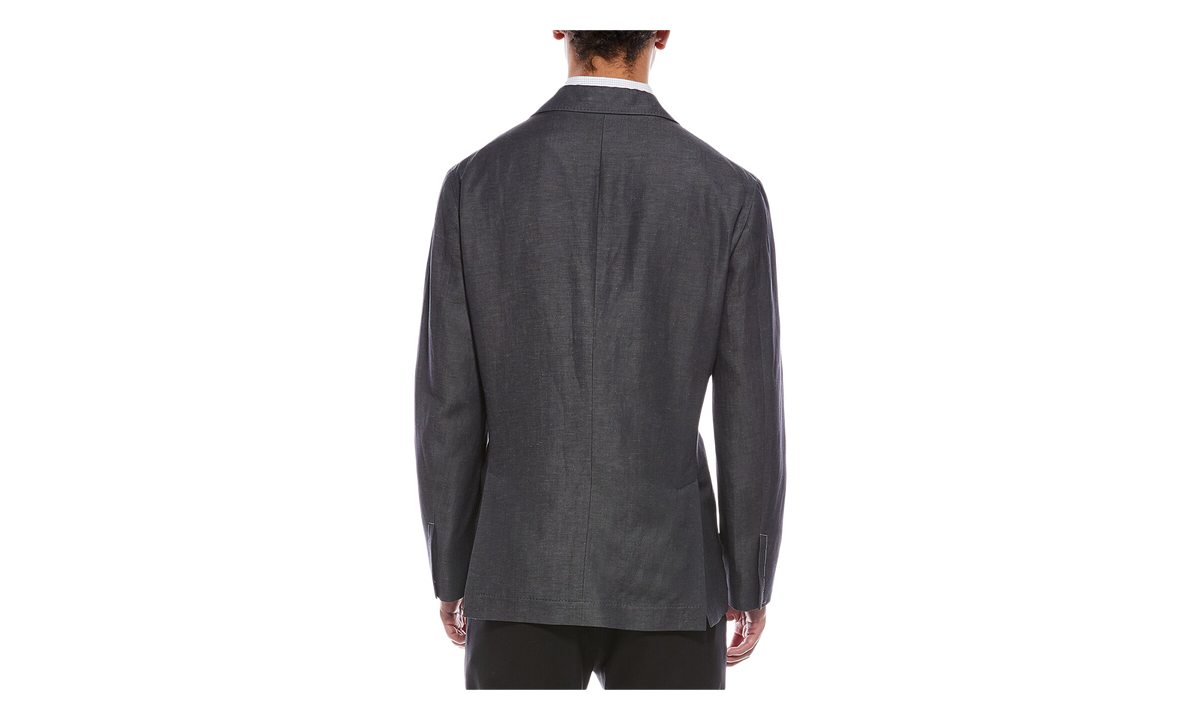 BRUNELLO CUCINELLI Deconstructed Blazer "Charcoal" BRUN540