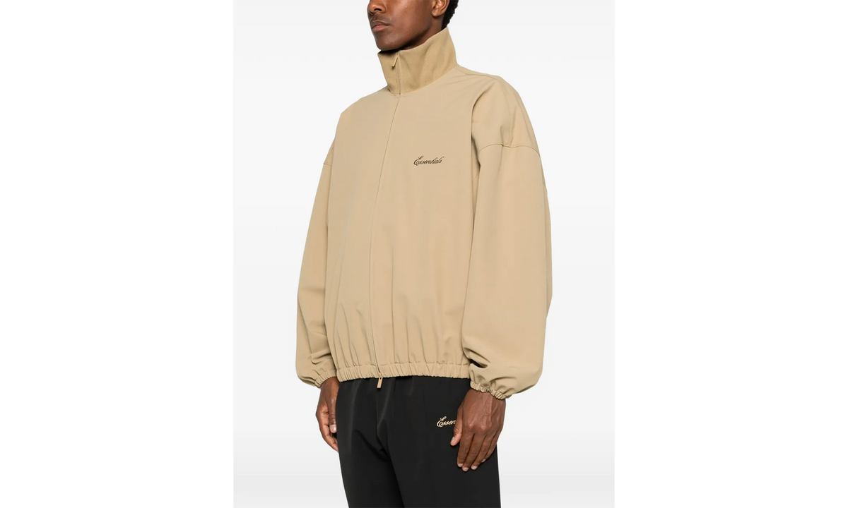 Fear of God Essentials Signature Full Zip Track Jacket "Dune" 202SP264592F