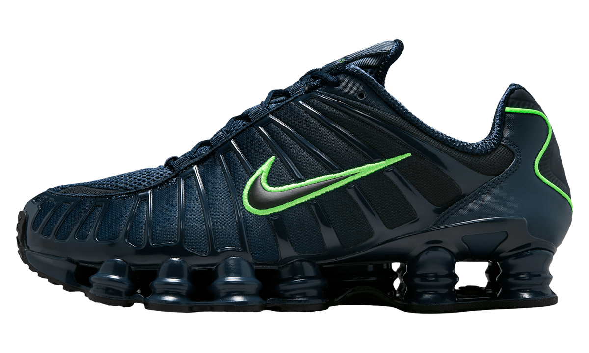 NIKE Shox TL "Thunder Blue Green Strike" AV3595-402