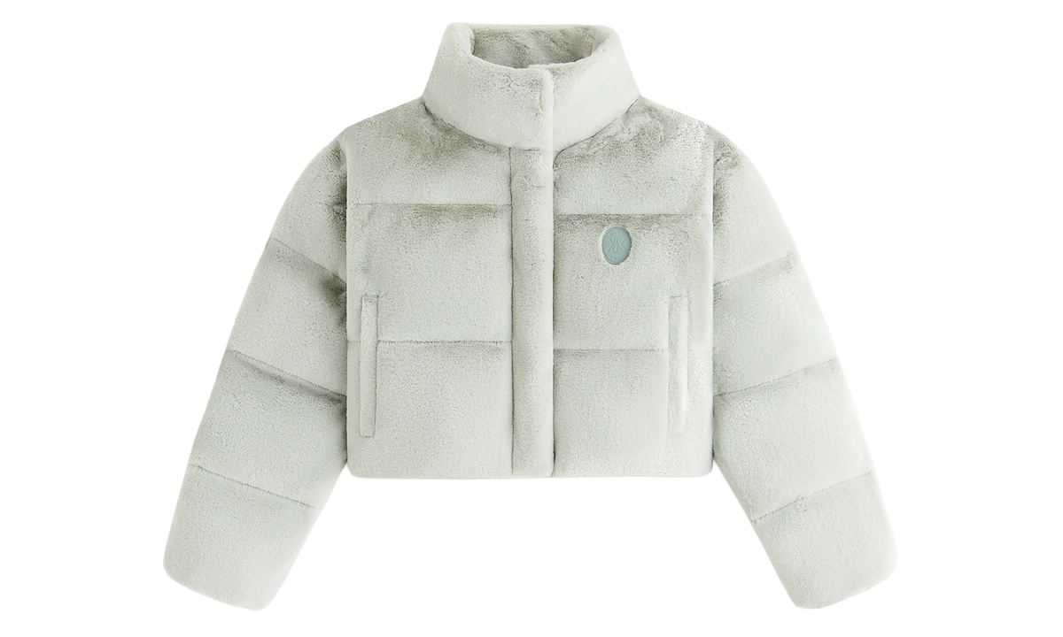 Kith Shae Teddy Cropped Fur Puffer Jacket WMNS "Palais" KHW010210 333