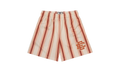 Eric Emanuel EE Basic Shorts "Antique White/Orange/Pink Stripe" EE086