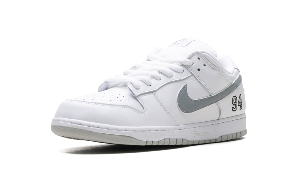 Nike SB Dunk Low "Supreme - White" HQ8487 100